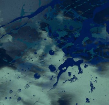 Arkaplanda soyut renkli lekeler  