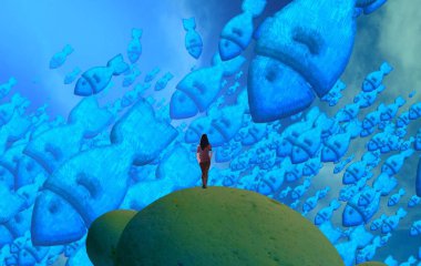 Soyut sanat dokusu. Renkli doku. Modern sanat eserleri. Renkli görüntü. Modern sanat. Çağdaş sanat.