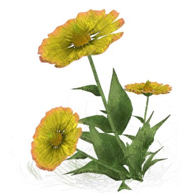 kopya alanı ile arka plan için sanatsal renkli illüstrasyon