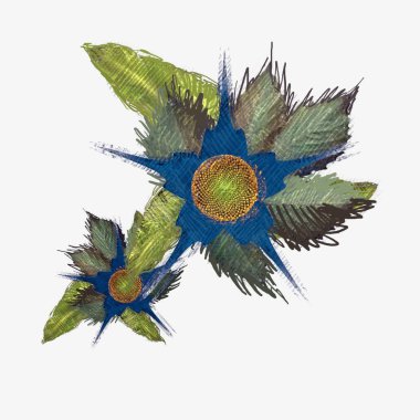 Beyaz üzerine izole edilmiş Noel ağacı