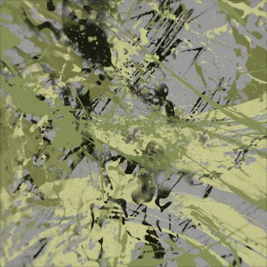 Metin için yeri olan boya lekeleriyle soyut arkaplan 