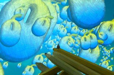 Soyut sanat dokusu. Renkli doku. Modern sanat eserleri. Renkli görüntü. Modern sanat. Çağdaş sanat.