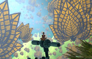 Çiçeklerle kusursuz desen