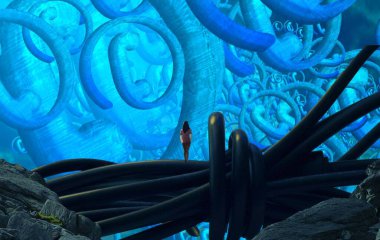 mavi ve beyaz arkaplan