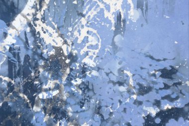 Metin için yeri olan boya lekeleriyle soyut arkaplan 