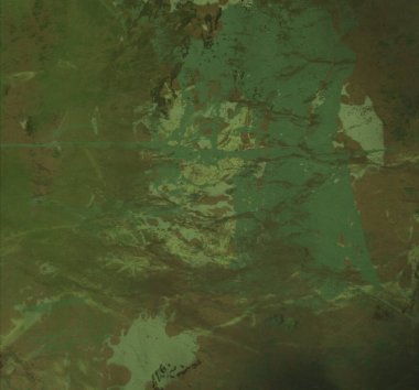 Metin için yeri olan boya lekeleriyle soyut arkaplan 