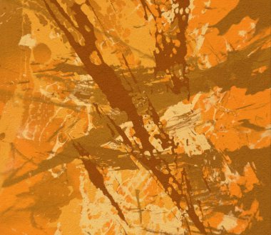 Metin için yeri olan boya lekeleriyle soyut arkaplan