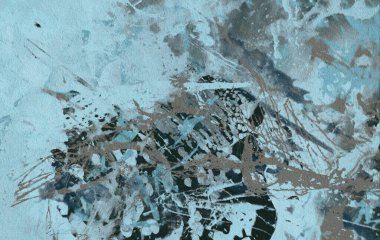 Arkaplanda soyut renkli lekeler