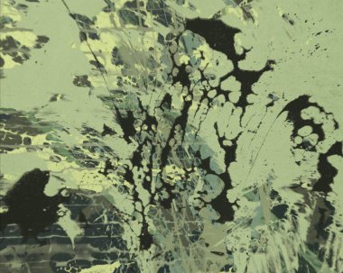 Metin için yeri olan boya lekeleriyle soyut arkaplan