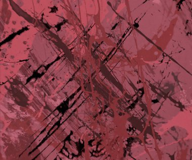 Metin için yeri olan boya lekeleriyle soyut arkaplan