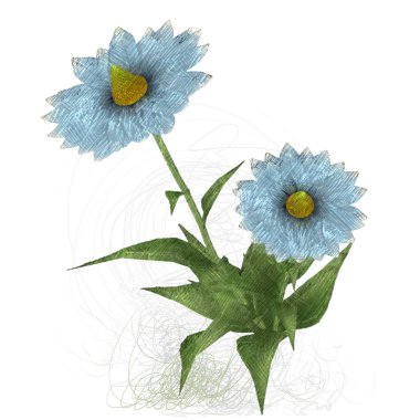 kopya alanı ile arka plan için sanatsal renkli illüstrasyon