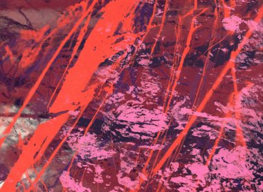 Arkaplanda soyut renkli lekeler