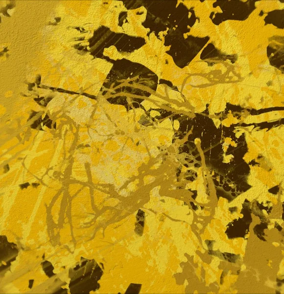 Metin için yeri olan boya lekeleriyle soyut arkaplan