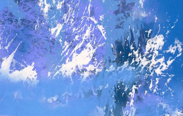 Arkaplanda soyut renkli lekeler