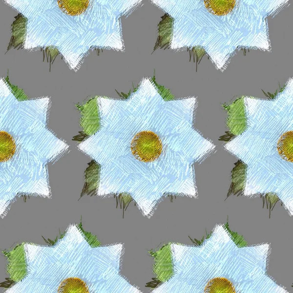 Arka planda çiçekler olan kusursuz desen