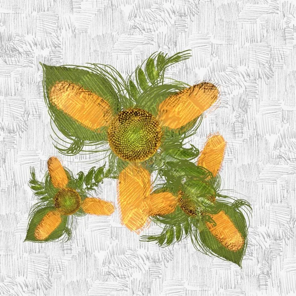 kopya alanı ile arka plan için sanatsal renkli illüstrasyon