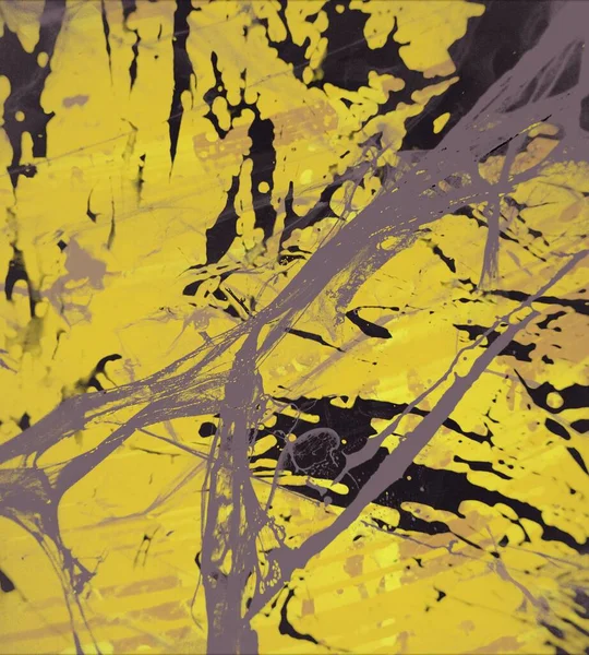 Arkaplanda soyut renkli lekeler