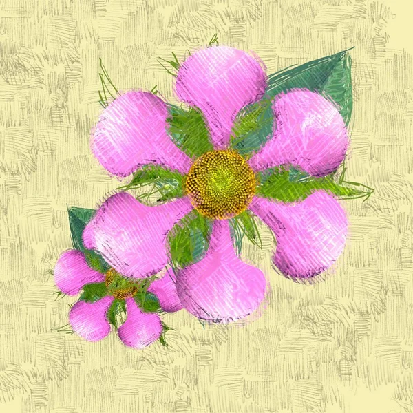 Brudny Nieczysty Kwiaty Shabby Tle — Zdjęcie stockowe