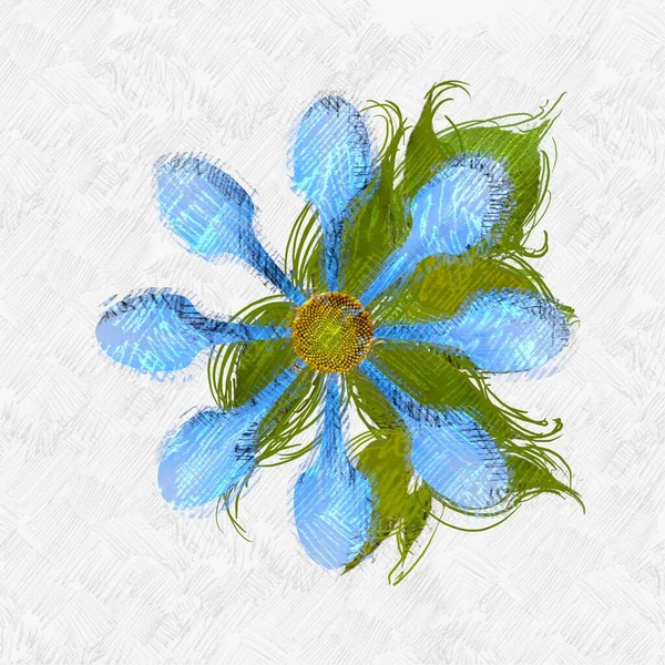 Renkli çiçek doku arka plan 