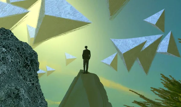 Şemsiyeli güzel kadın