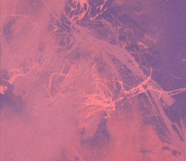 Metin için yeri olan boya lekeleriyle soyut arkaplan