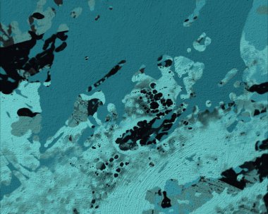 Metin için yeri olan boya lekeleriyle soyut arkaplan        