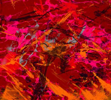 Boyayla soyut arkaplan  