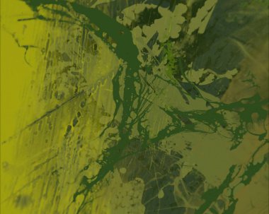 metin için alan ile arka planda soyut renkli lekeler