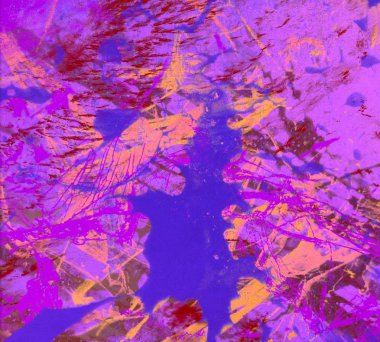 Boya lekeleriyle soyut arkaplan