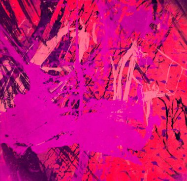 Metin için yeri olan boya lekeleriyle soyut arkaplan