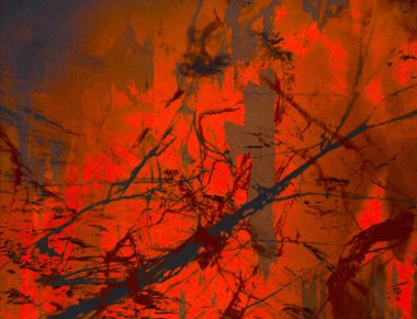 boya lekeleri ile grunge arka plan 