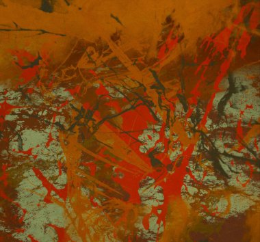 Boya lekeleriyle soyut arkaplan