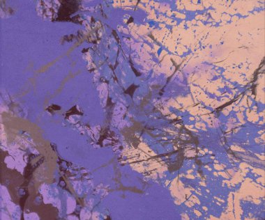 Metin için yeri olan boya lekeleriyle soyut arkaplan