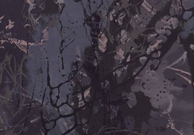 Metin için yeri olan boya lekeleriyle soyut arkaplan  