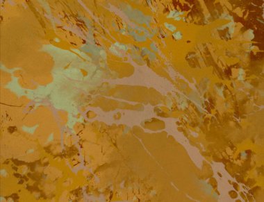 Metin için yeri olan boya lekeleriyle soyut arkaplan