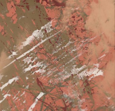 Metin için yeri olan boya lekeleriyle soyut arkaplan