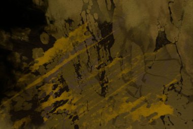 Metin için yeri olan boya lekeleriyle soyut arkaplan