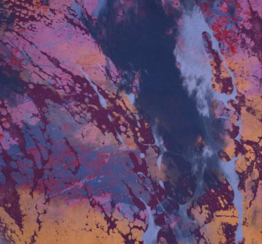 Arkaplanda soyut renkli lekeler