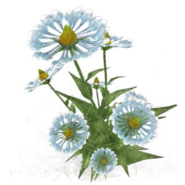 kopya alanı ile arka plan için sanatsal renkli illüstrasyon