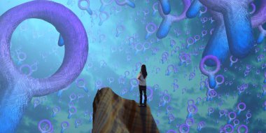 boşluk ile suluboya arka plan