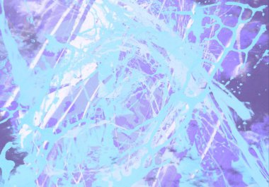 Metin için yeri olan boya lekeleriyle soyut arkaplan