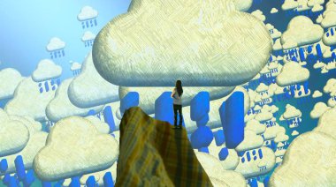 ahşap bir arka plan üzerinde kadın