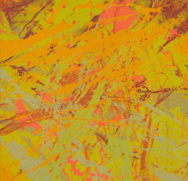 Metin için yeri olan boya lekeleriyle soyut arkaplan