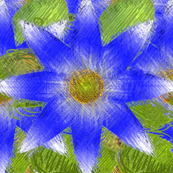 Çiçeklerle soyut arkaplan