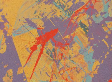 Boya lekeleriyle soyut arkaplan  