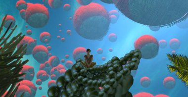 su ile sorunsuz arka plan