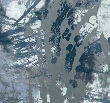 Metin için yeri olan boya lekeleriyle soyut arkaplan