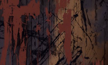 metin için alan ile arka planda soyut renkli lekeler    