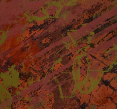 Metin için yeri olan boya lekeleriyle soyut arkaplan