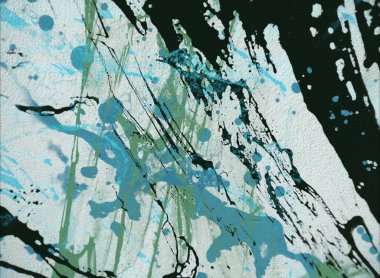 metin için alan ile arka planda soyut renkli lekeler